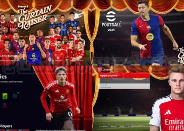 PES 2021 Menu eFootball 2024 SEASON 8 by PESNewupdate