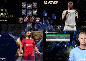 PES 2021 Menu EA FC 25 Team of The Year by PESNewupdate