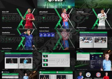 PES 2021 Menu EA FC 25 V3 by PESNewupdate