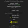 eFootball FPS Limit and VSync Patcher 2.30